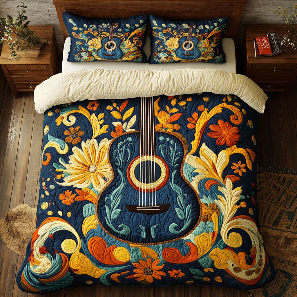 Sunflower Acoustic Art WP2605031CL Duvet Cover Set