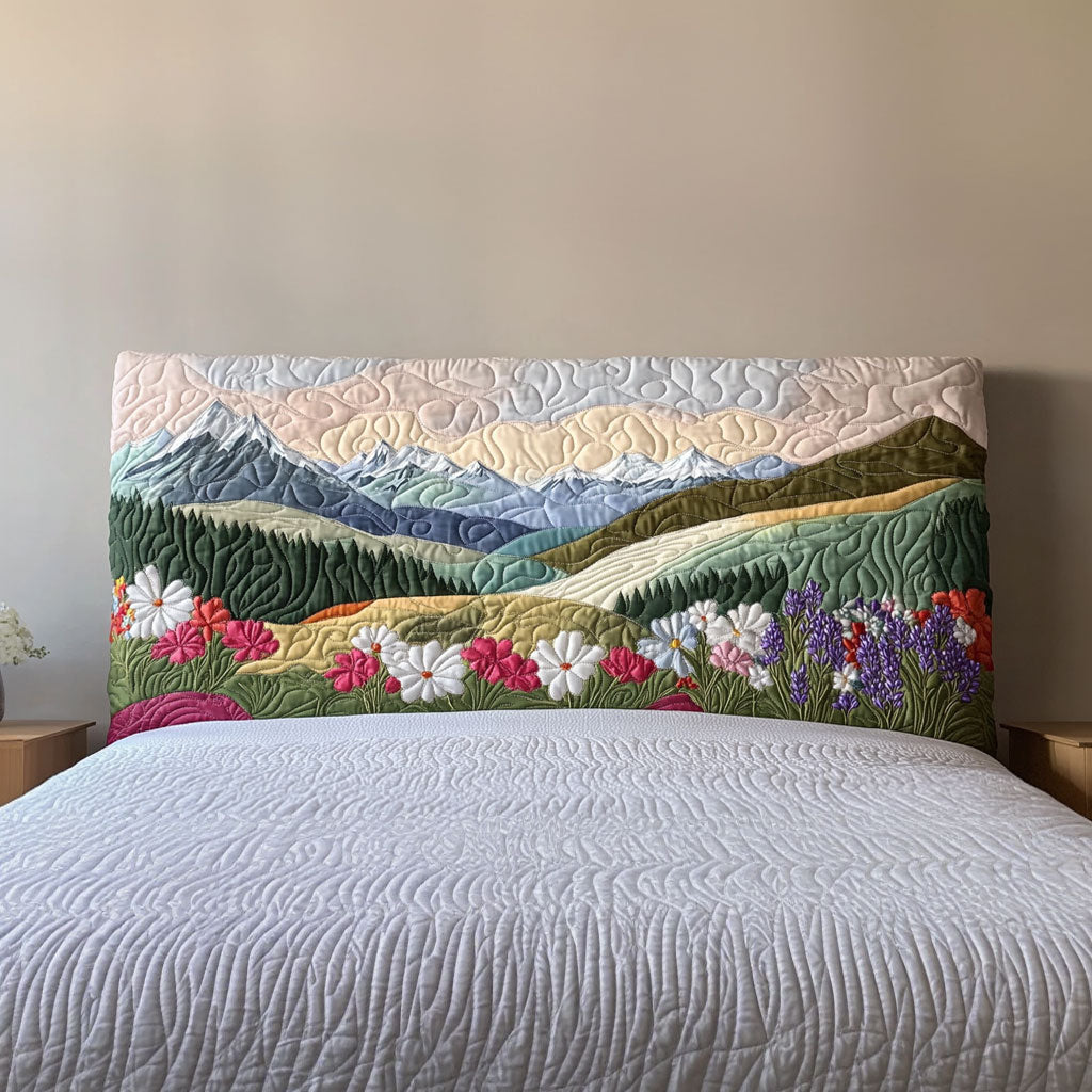 Infinity Valley QA0501012CL Quilted Headboard Slipcover
