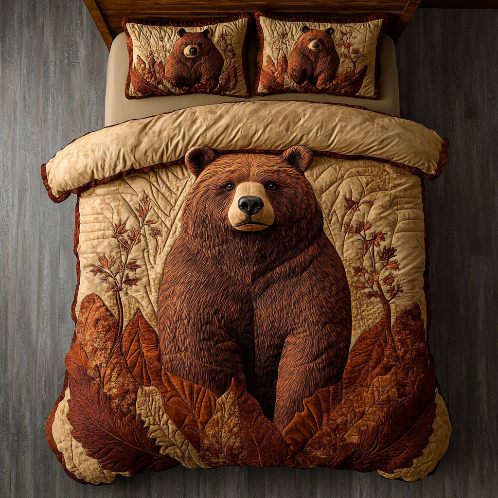 Autumn Grizzly CP1109002CL Duvet Cover Set