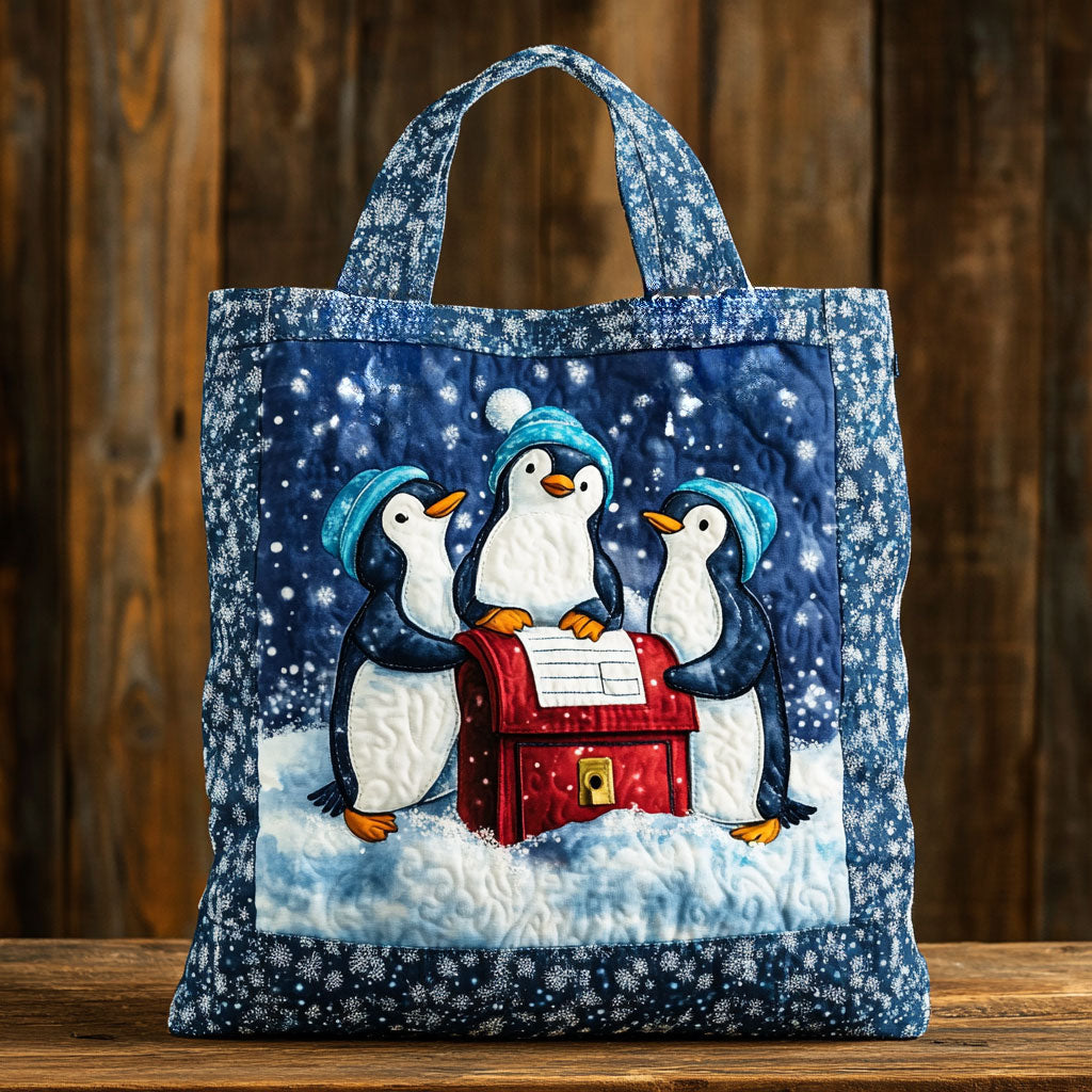 Penguin Merry Crew WN1511070CL Quilted Tote Bag
