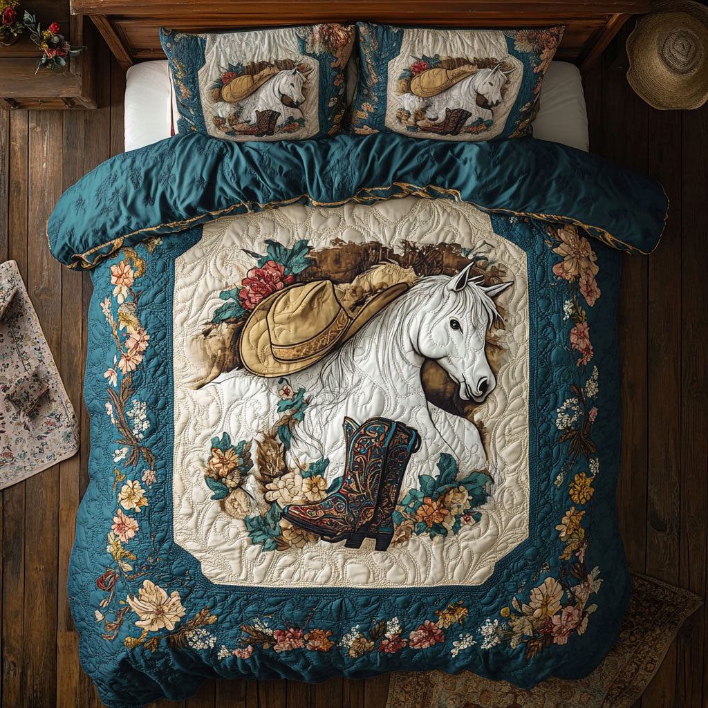 Cowboy Horse WY1801016CL Duvet Cover Set