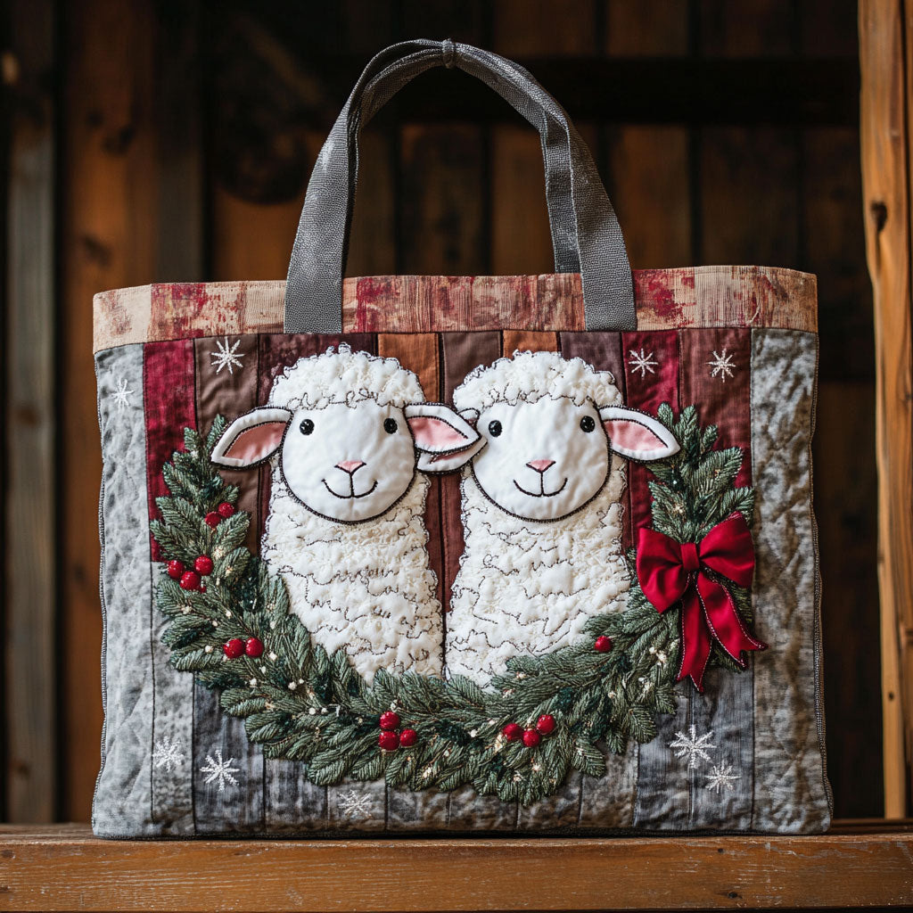 Winter Wool CW1711066CL Quilted Tote Bag