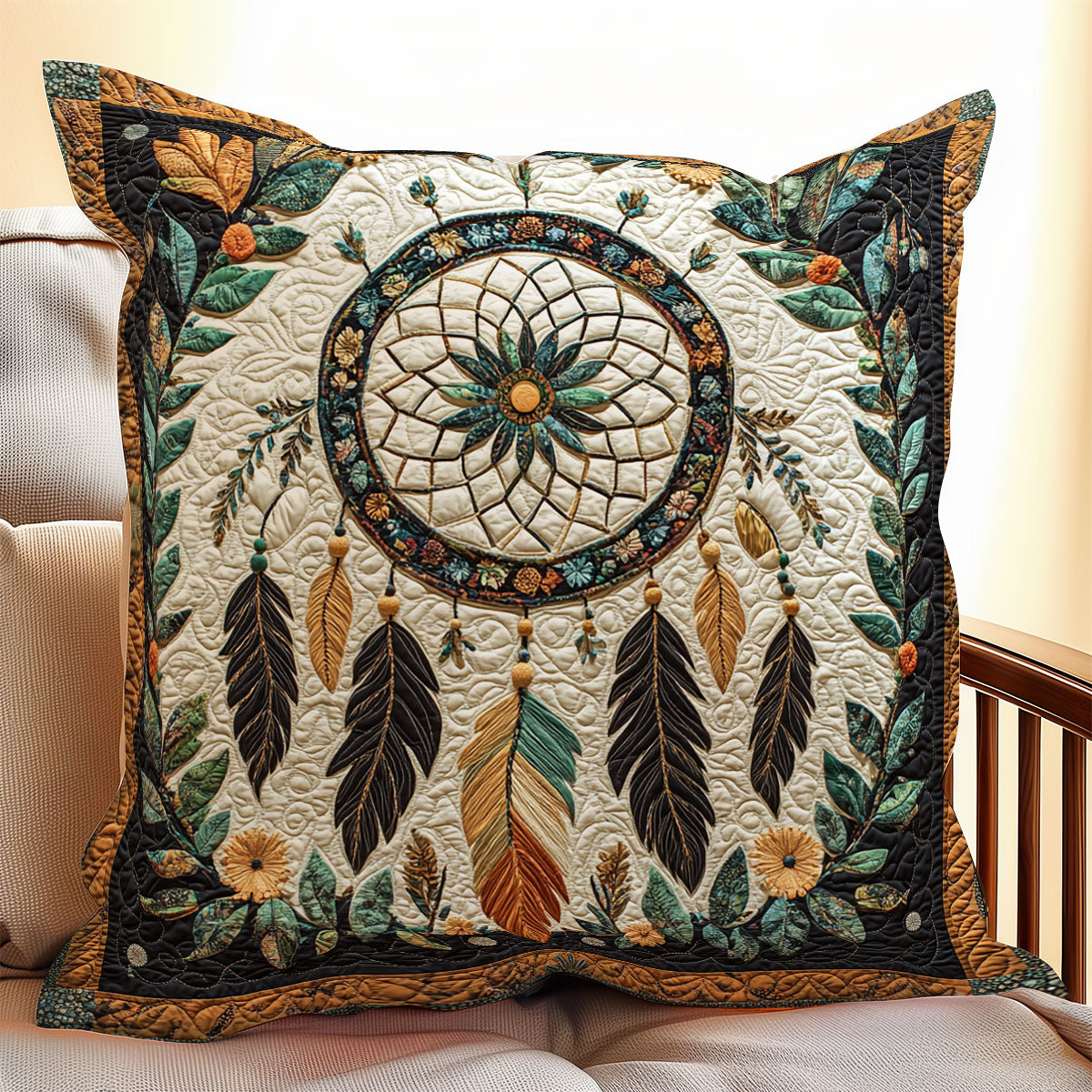 Tribal Dreamcatcher WX1306099CL Quilt Pillow Case