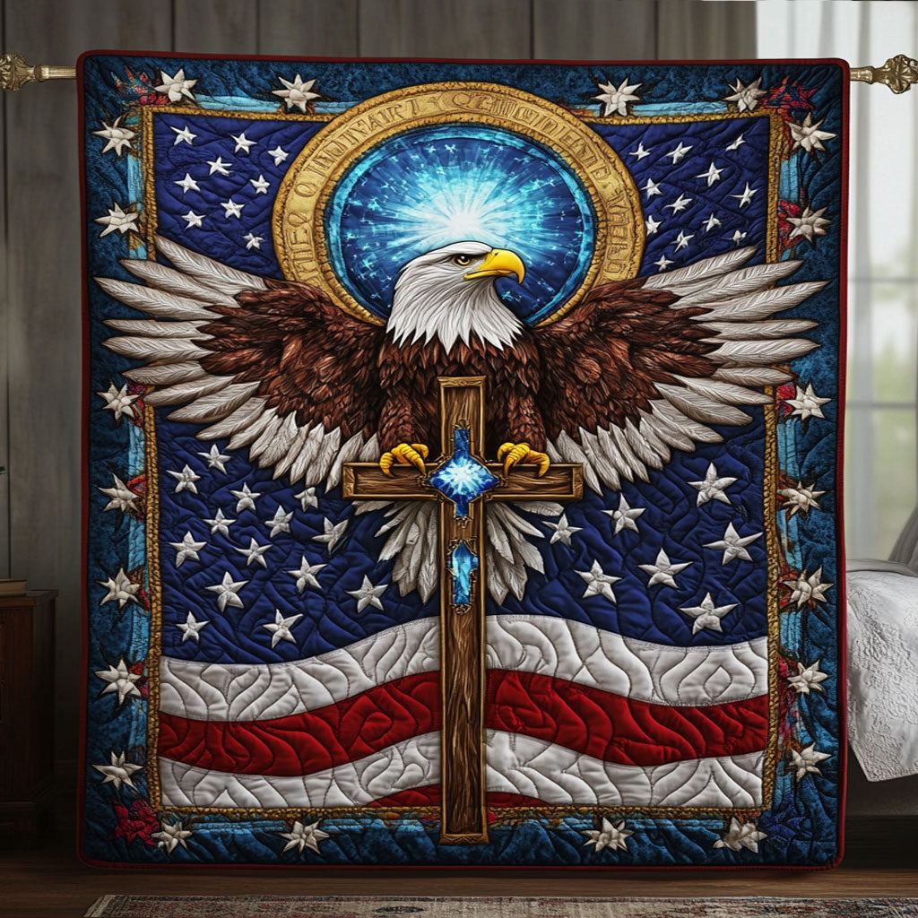 The Patriot Eagle WY2308066CL Quilt
