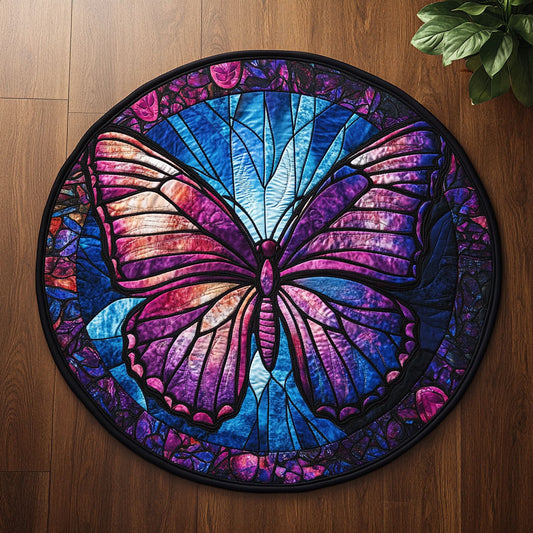 Wings of Whimsy CM2105015CL Quilted Round Mat