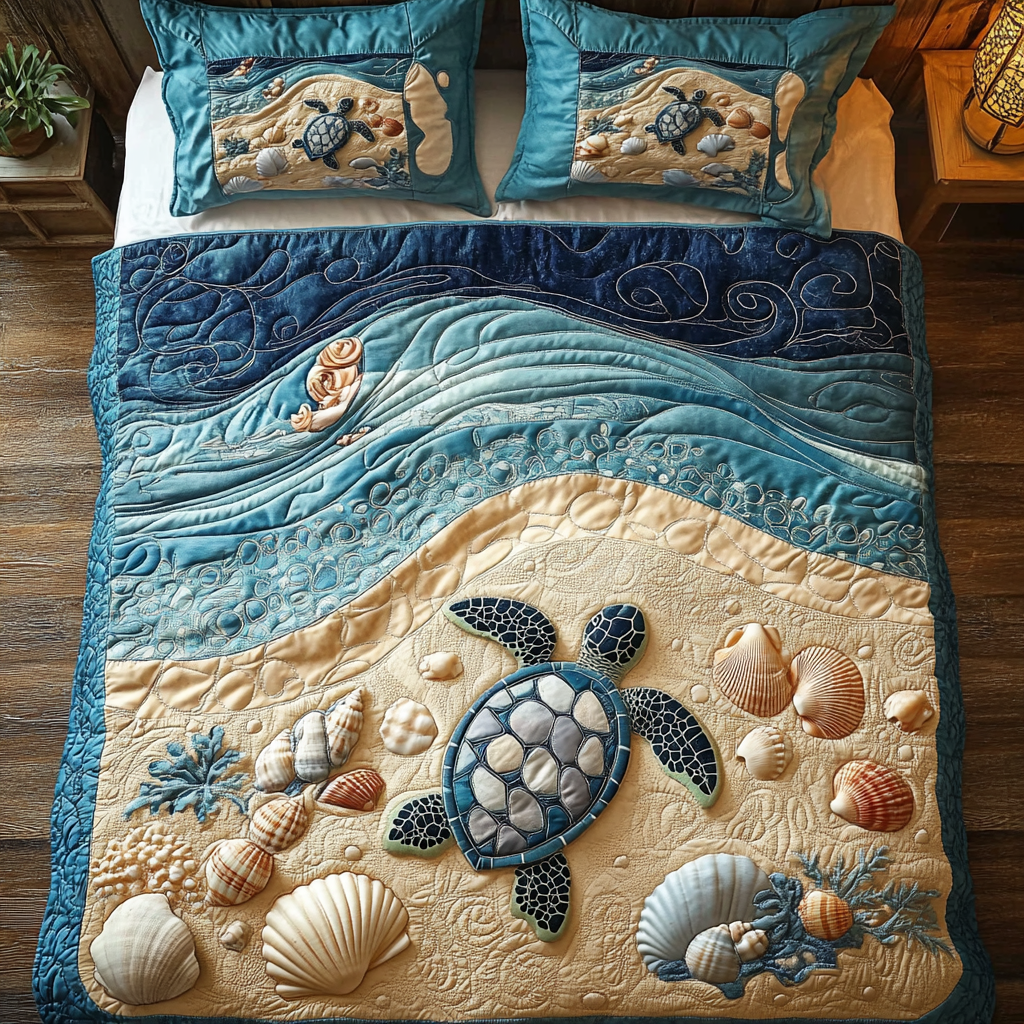Beach Scene XR2002012CL Duvet Cover Set