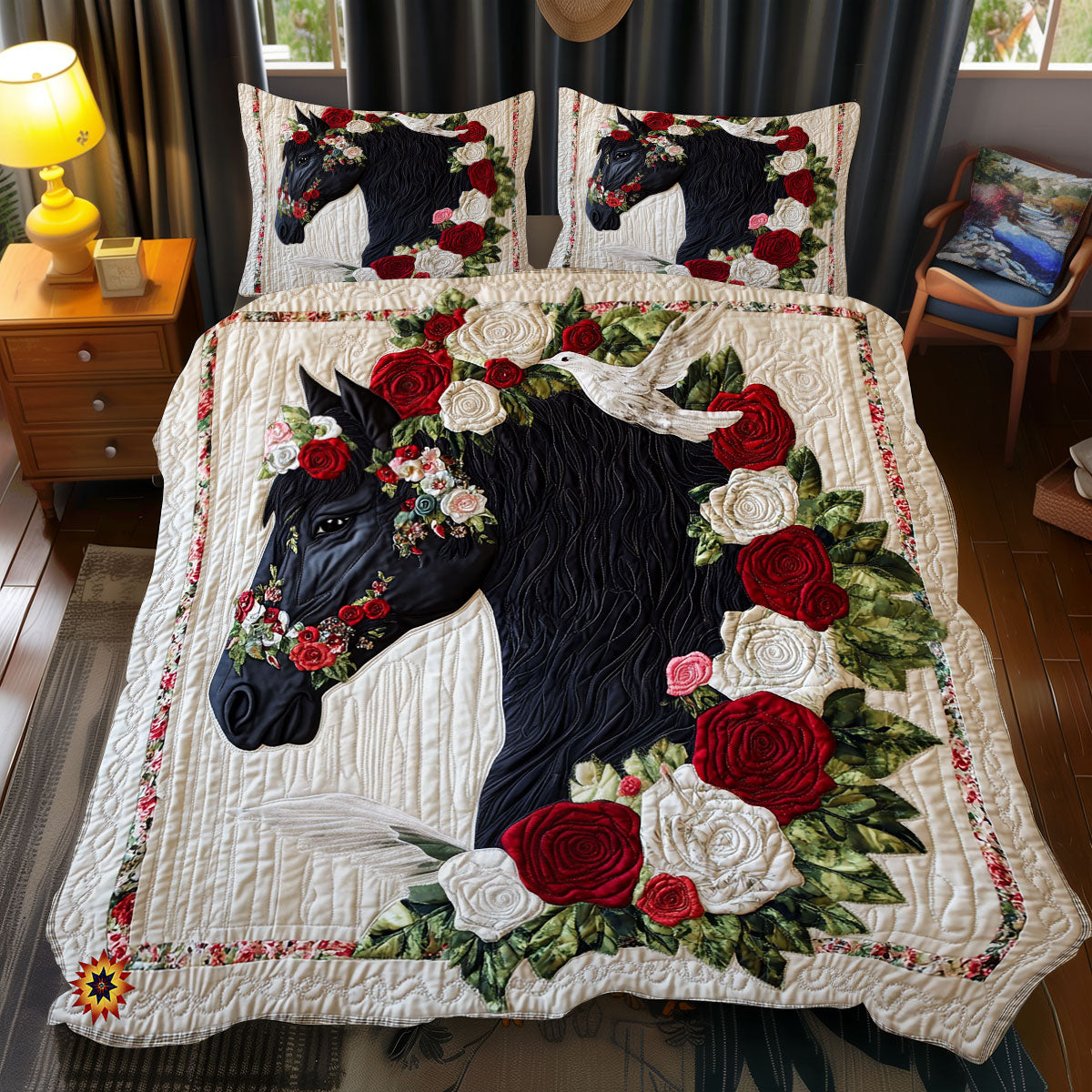 Dark Horse WX2612084CL Duvet Cover Set