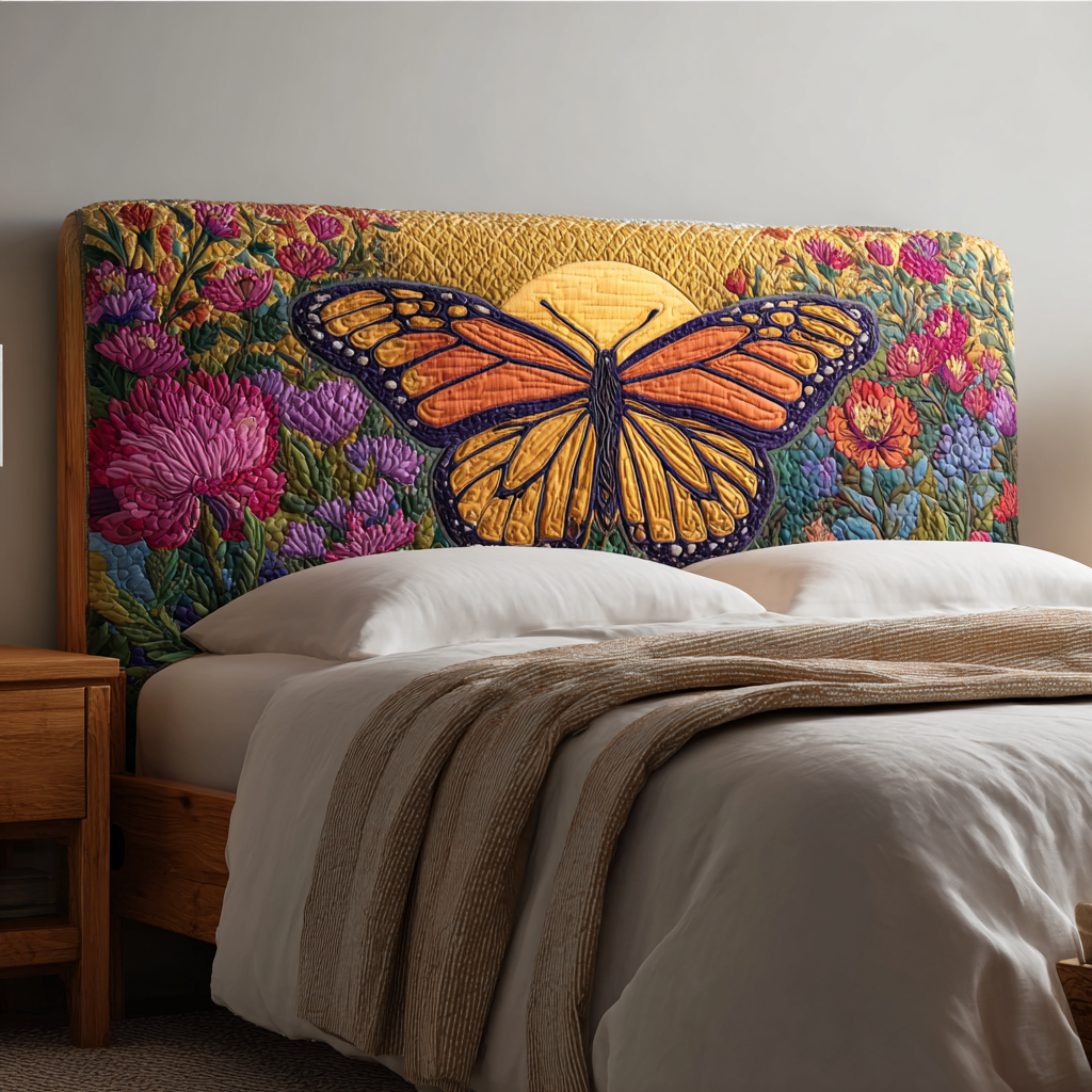 Vibrant Wings XR2412006CL Quilted Headboard Slipcover
