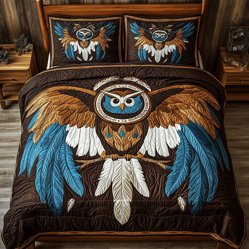 Native Owl XR0603010CL Duvet Cover Set