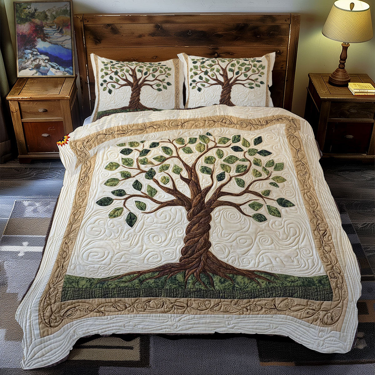 Tree Of Life WY2412065CL Duvet Cover Set