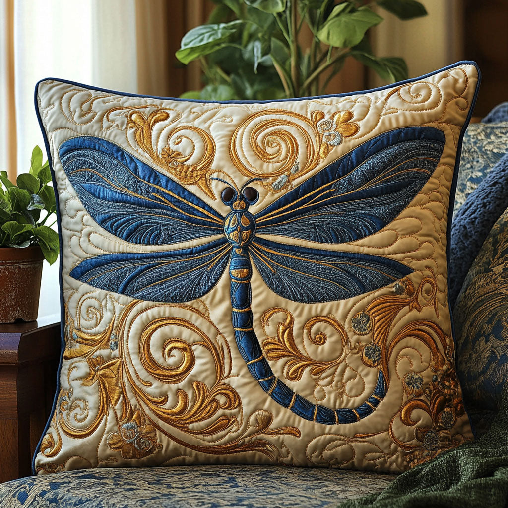 Dragonfly CW2306013CL Quilt Pillow Case