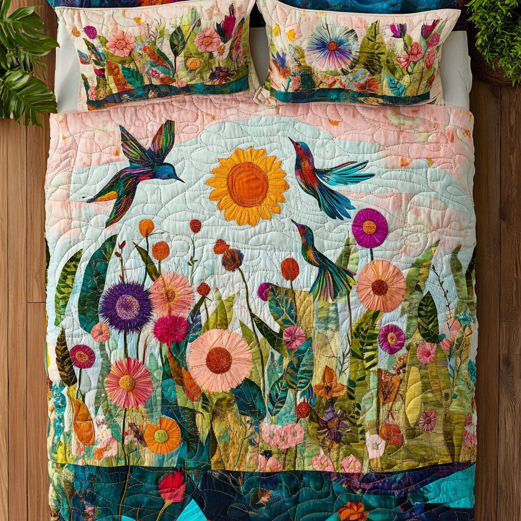 Bird Dreamy Spring Garden WU0403027CL Duvet Cover Set
