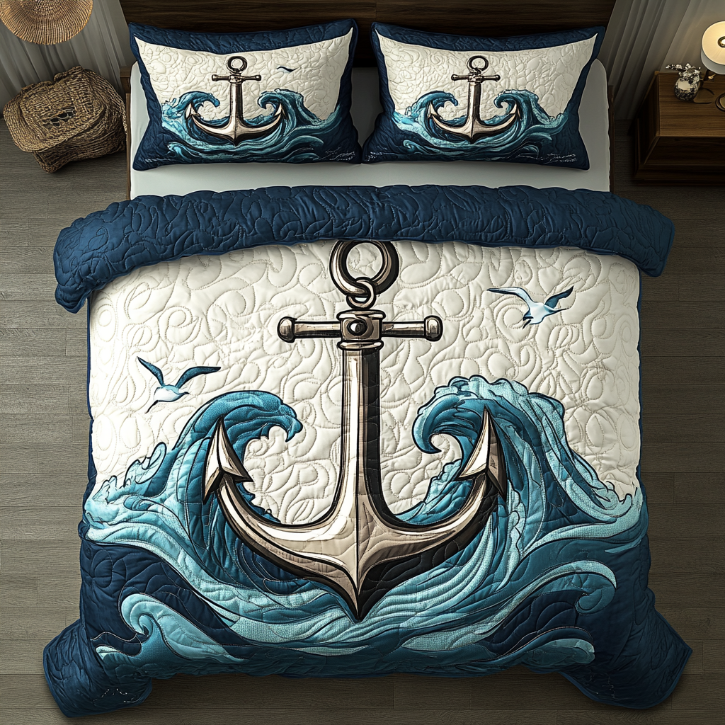 Blue Anchor YR1702041CL Duvet Cover Set