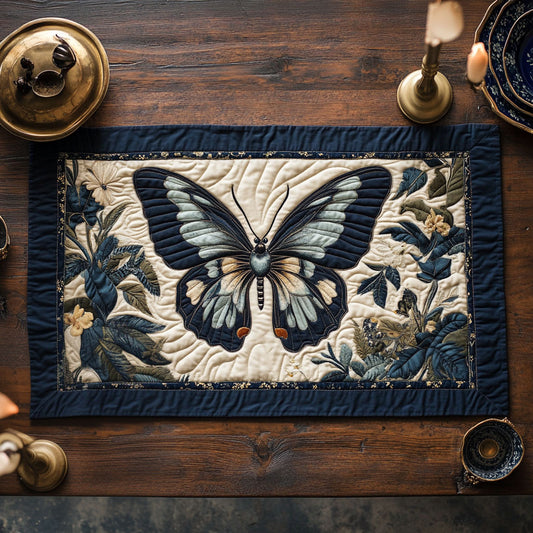 Blue Elegance CP1206031CL Quilted Table Runner