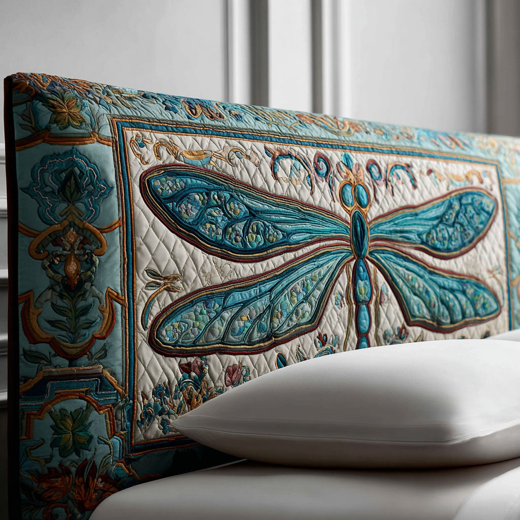 Blue Whisper Wing WJ3012002CL Quilted Headboard Slipcover