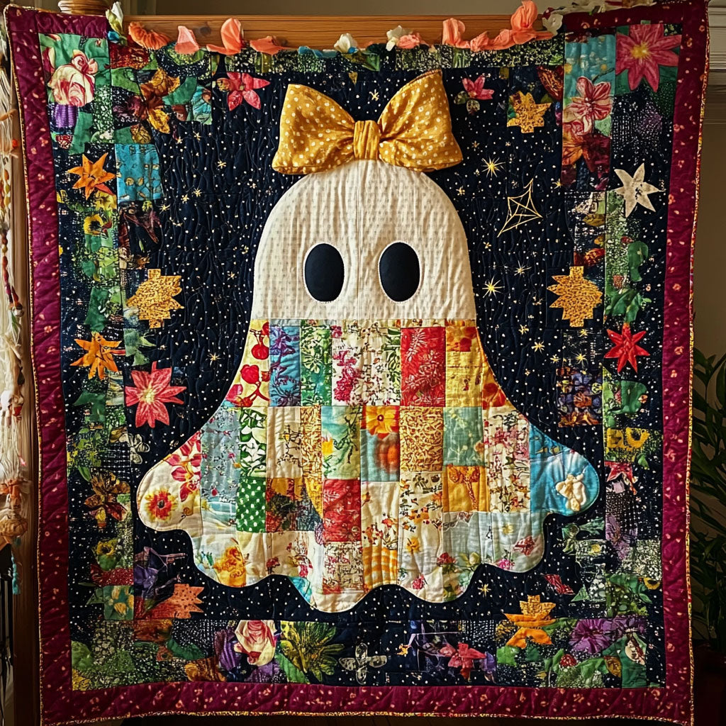 Boo-tiful Bow WJ0708024CL Quilt