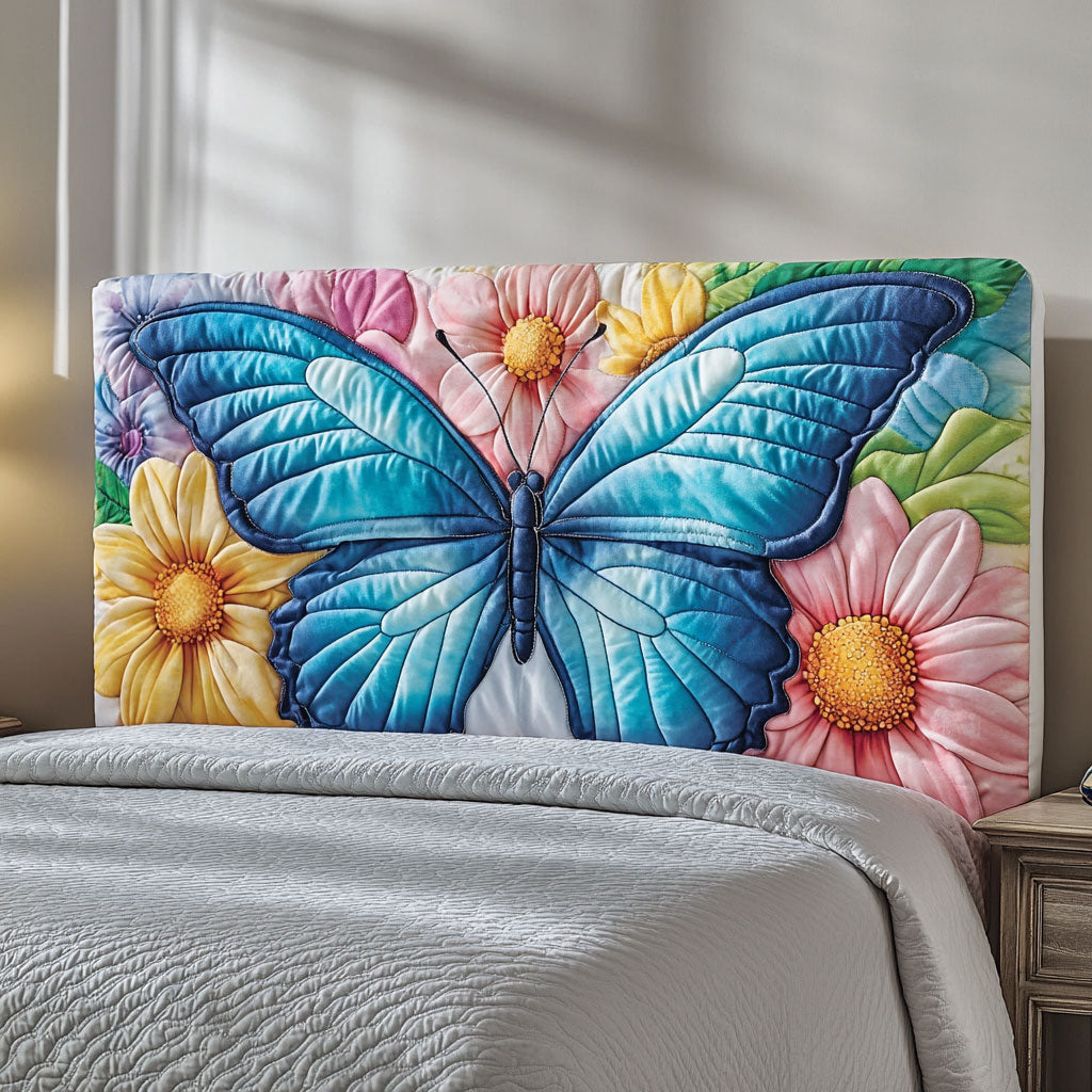 Butterfly Lullaby WJ2312008CL Quilted Headboard Slipcover