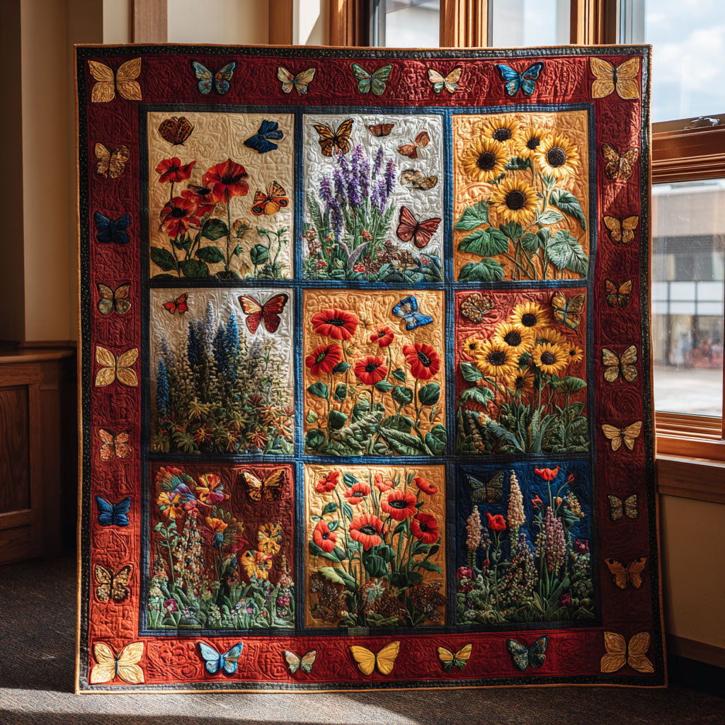 Butterfly Petal Glow CW1108070CL Quilt