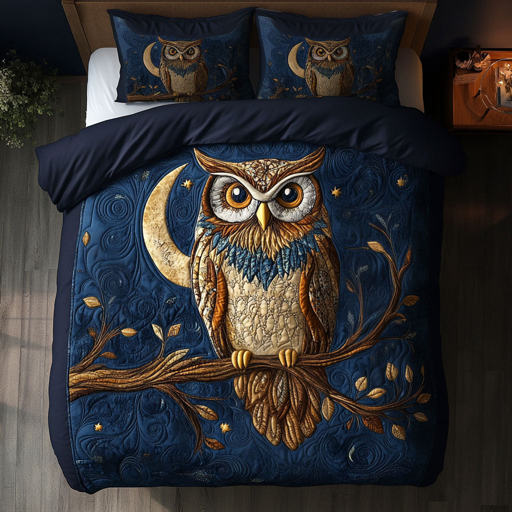 Owl In The Midnight DH1909013CL Duvet Cover Set