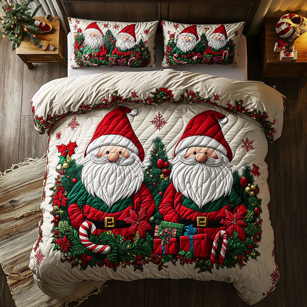 Gnome Christmas WX3012079CL Duvet Cover Set