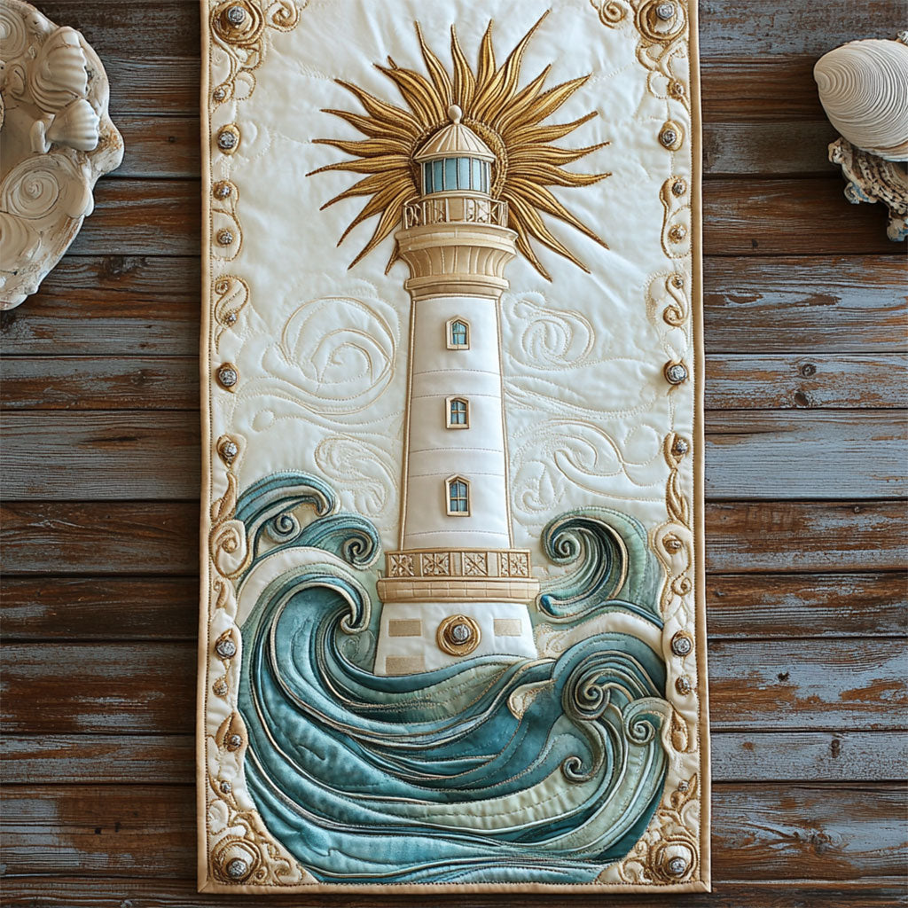 Tower Of Radian WY2504049CL Quilted Table Runner