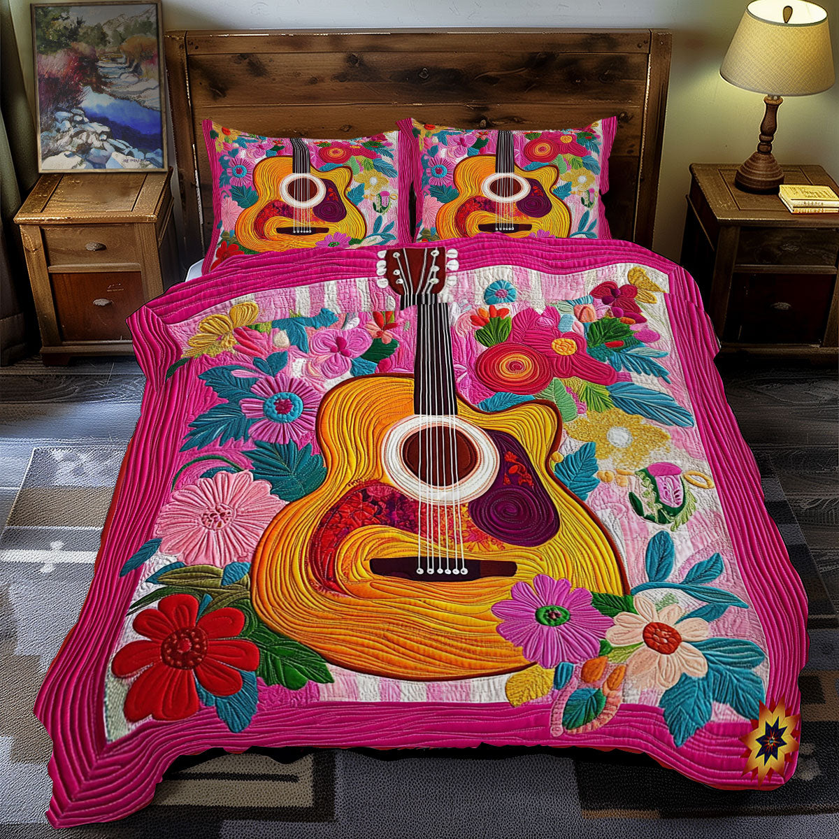 Guitar WY0312105CL Duvet Cover Set
