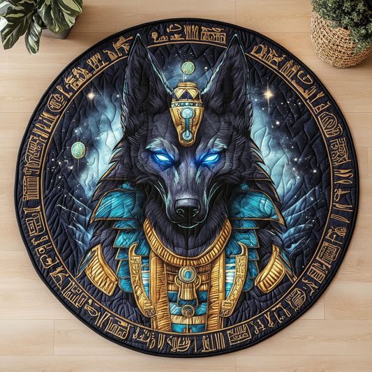 Anubis Gaze CW1006002CL Quilted Round Mat