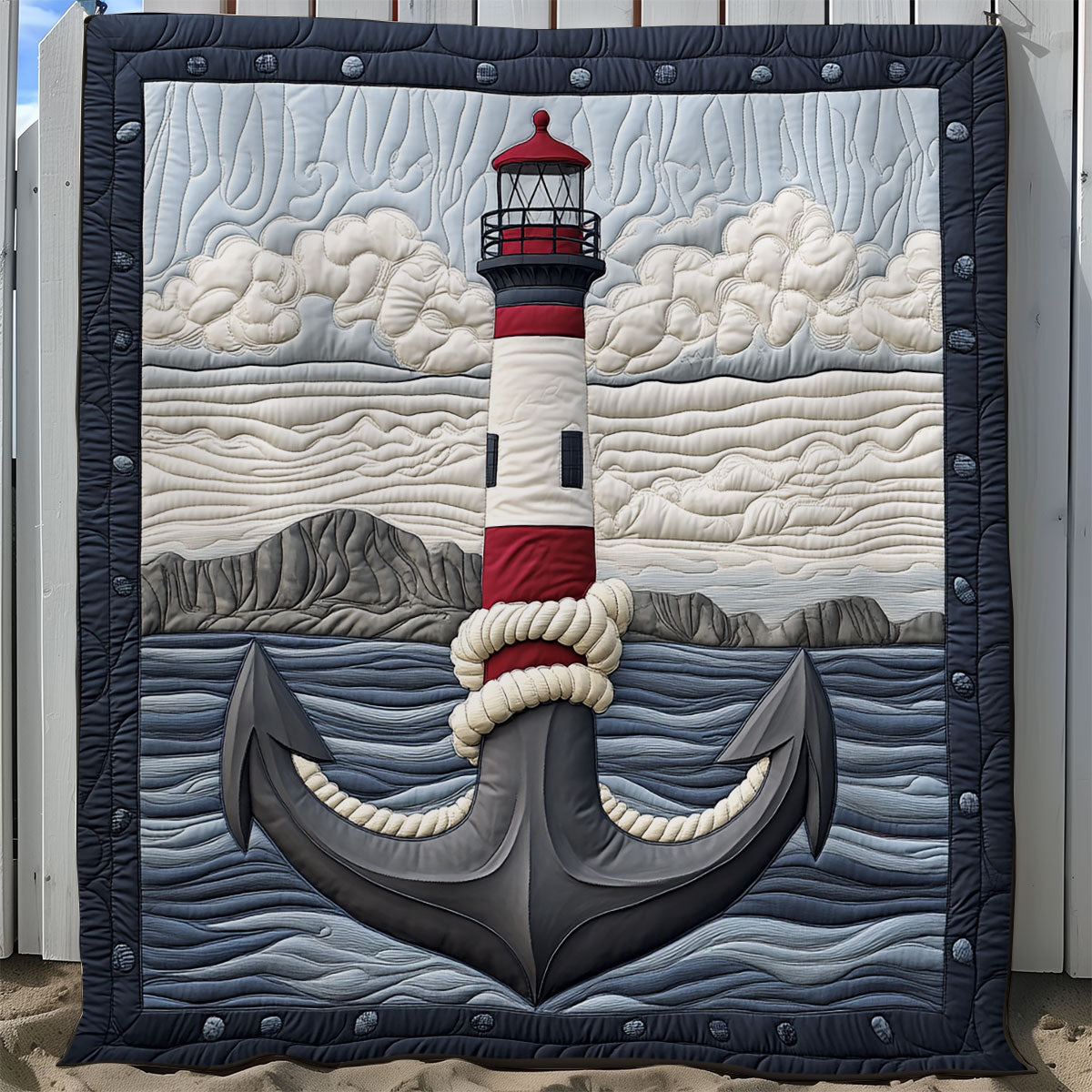 Anchor And Light WY0404026CL Quilt