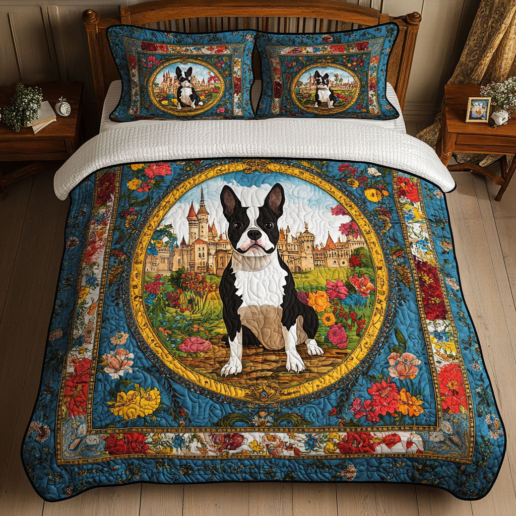 Dog In Garden WY0602006CL Duvet Cover Set