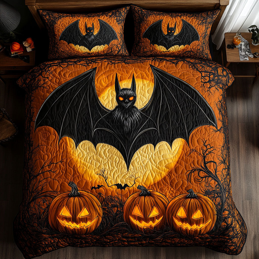 Halloween Bat CW2208013CL Duvet Cover Set