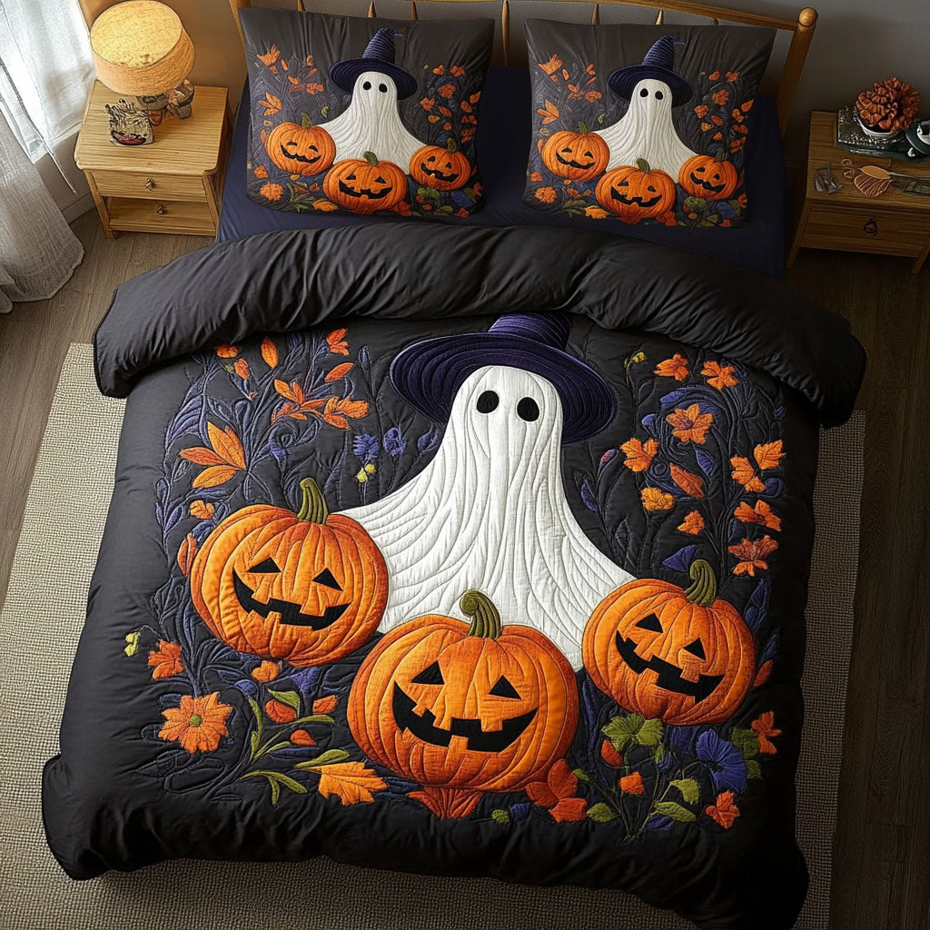 Ghost Pumpkin Spell DH2009043CL Duvet Cover Set