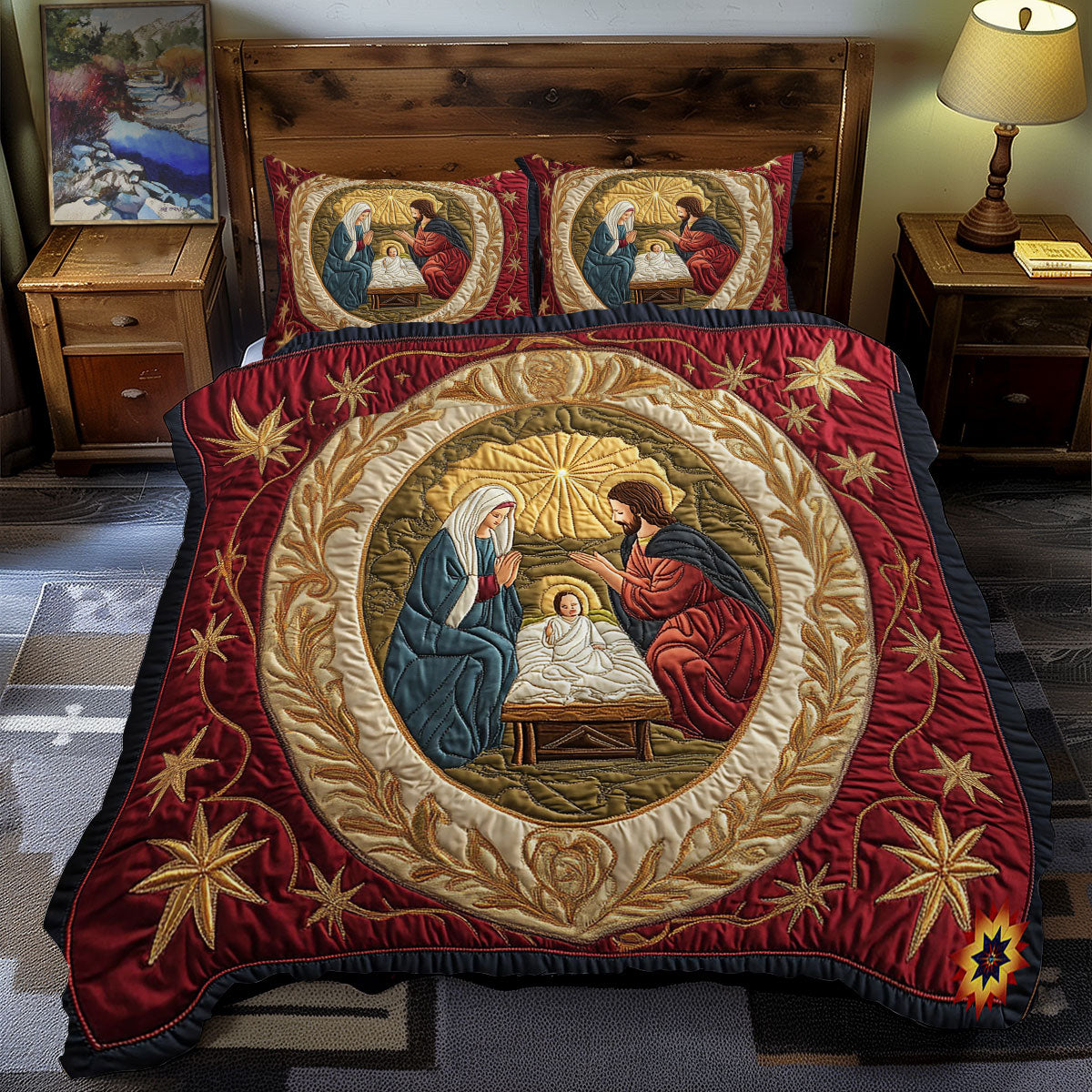 Holy Family WY2612067CL Duvet Cover Set