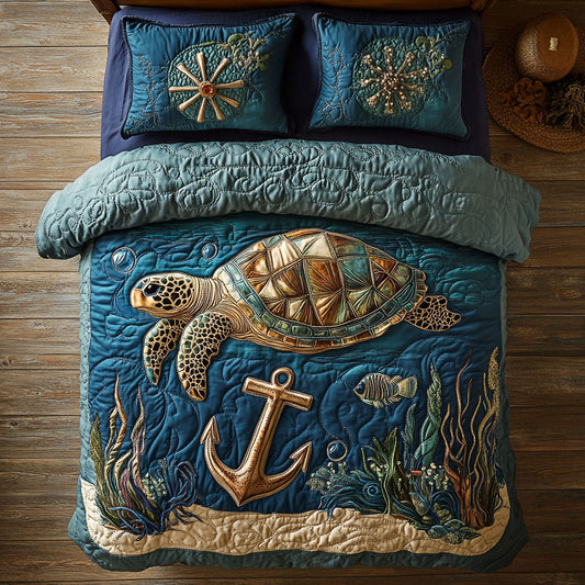 Turtle And Anchor CQ1206022CL Duvet Cover Set
