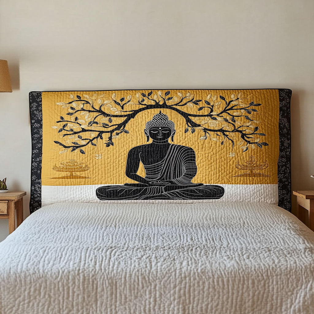 Calm Buddha WN3012006CL Quilted Headboard Slipcover