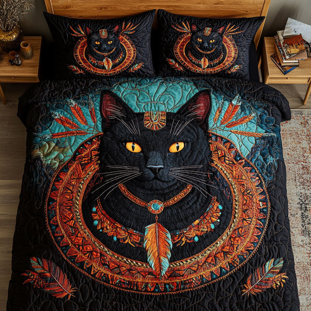 Tribal Cat CW1201015CL Duvet Cover Set