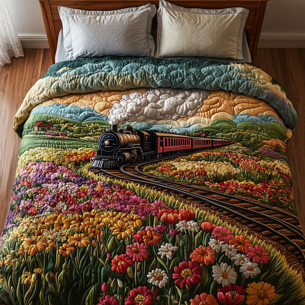 Romantic Train CQ2605002CL Duvet Cover Set