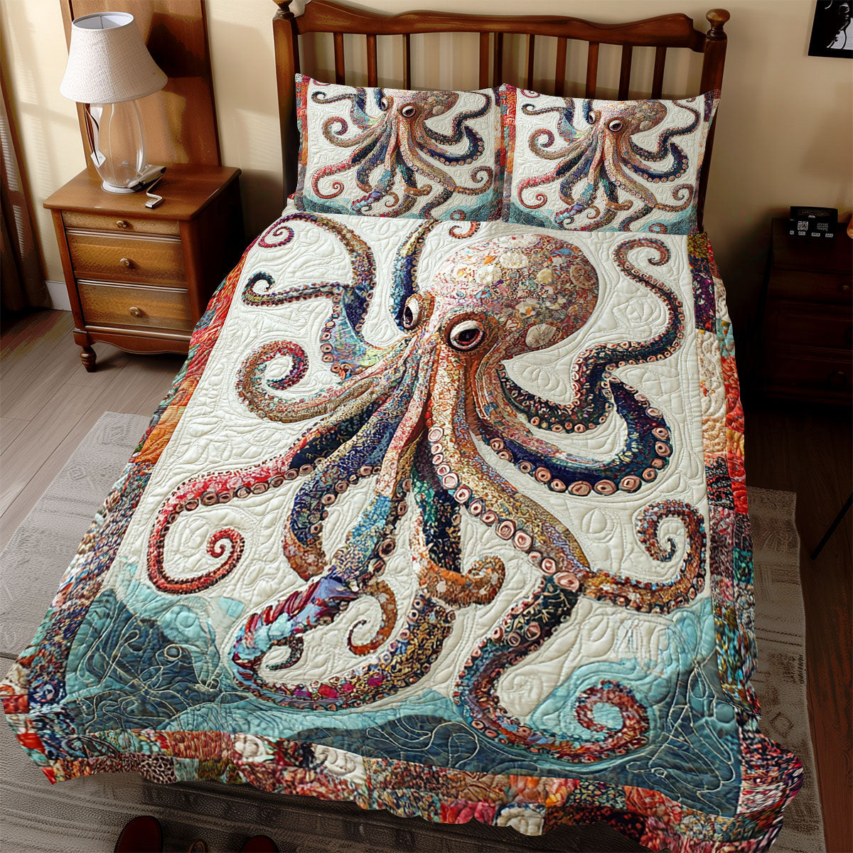 Octopus WX0212086CL Duvet Cover Set