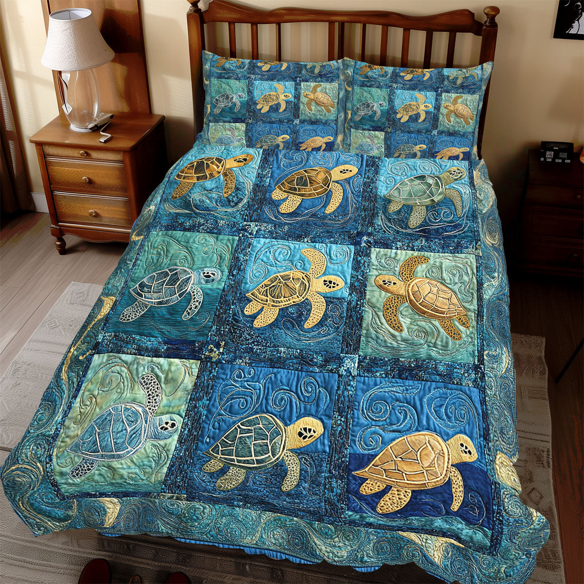 Majestic Turtle WX2512094CL Duvet Cover Set