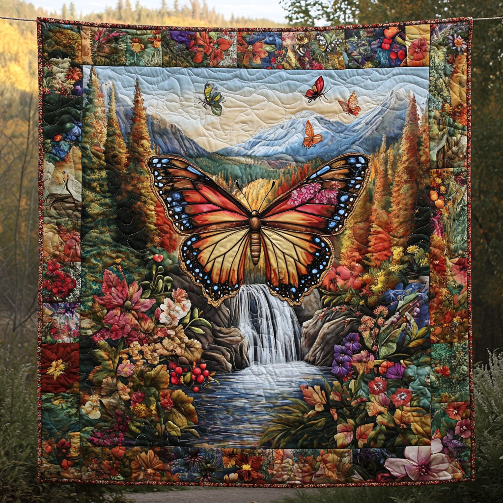 Butterfly Waterfall WT2201003CL Quilt