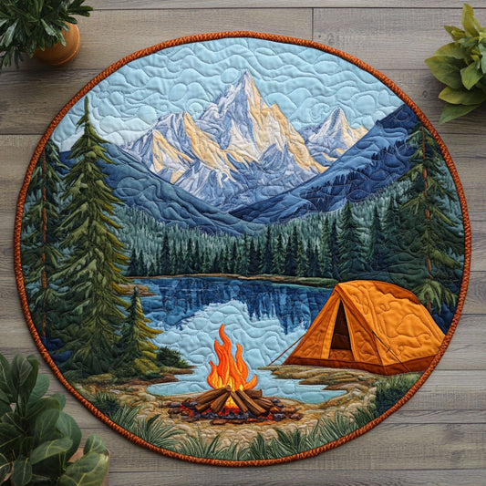 Camping CW1805032CL Quilted Round Mat