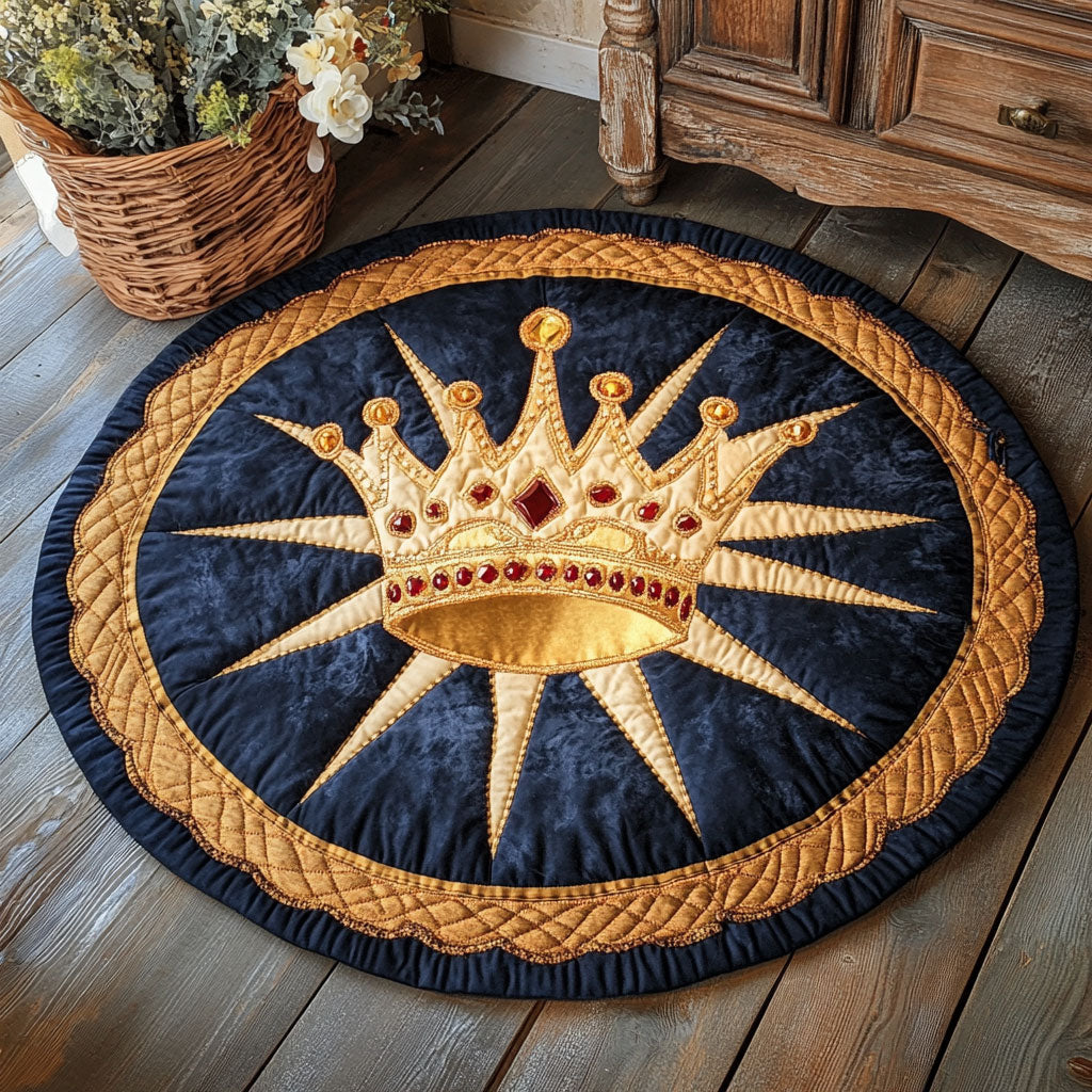 King’s Circle CP2807075CL Quilted Round Mat