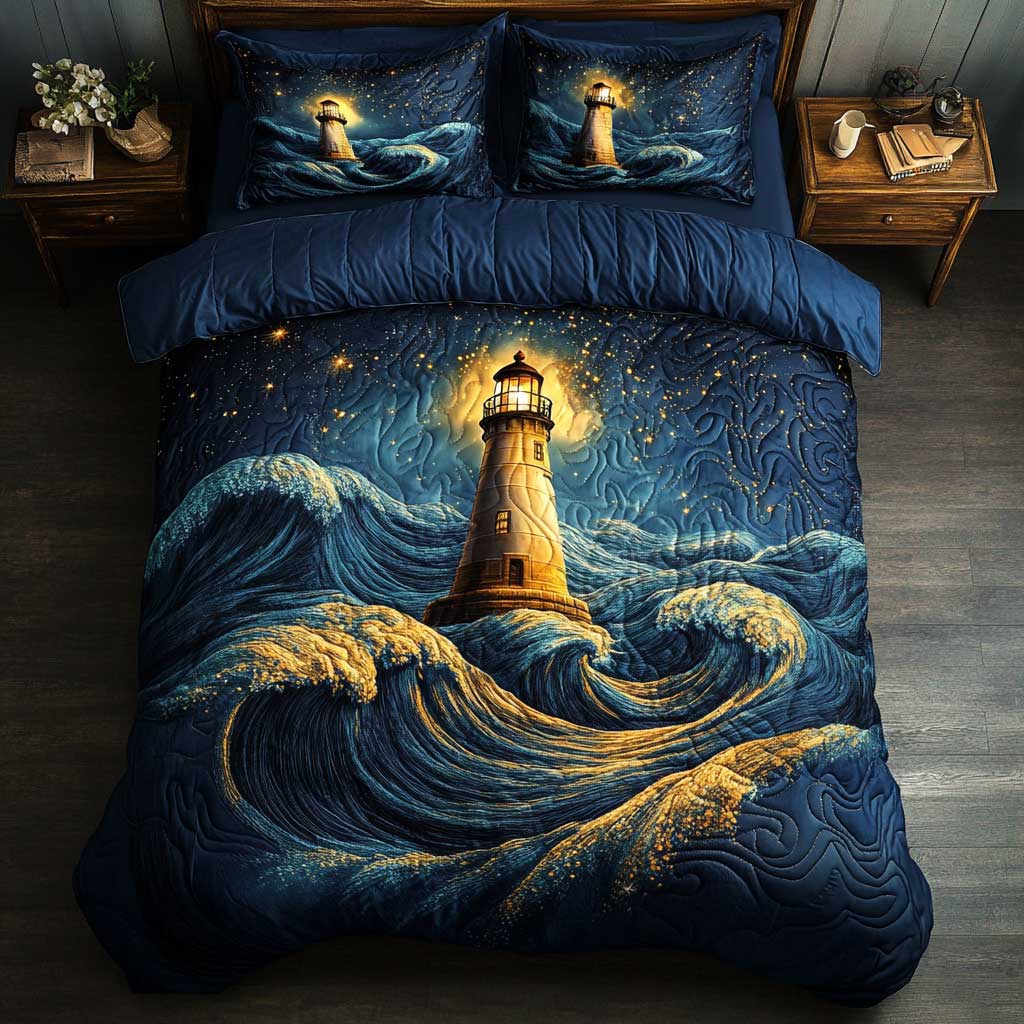 Starlit Lighthouse WN1903144CL Duvet Cover Set