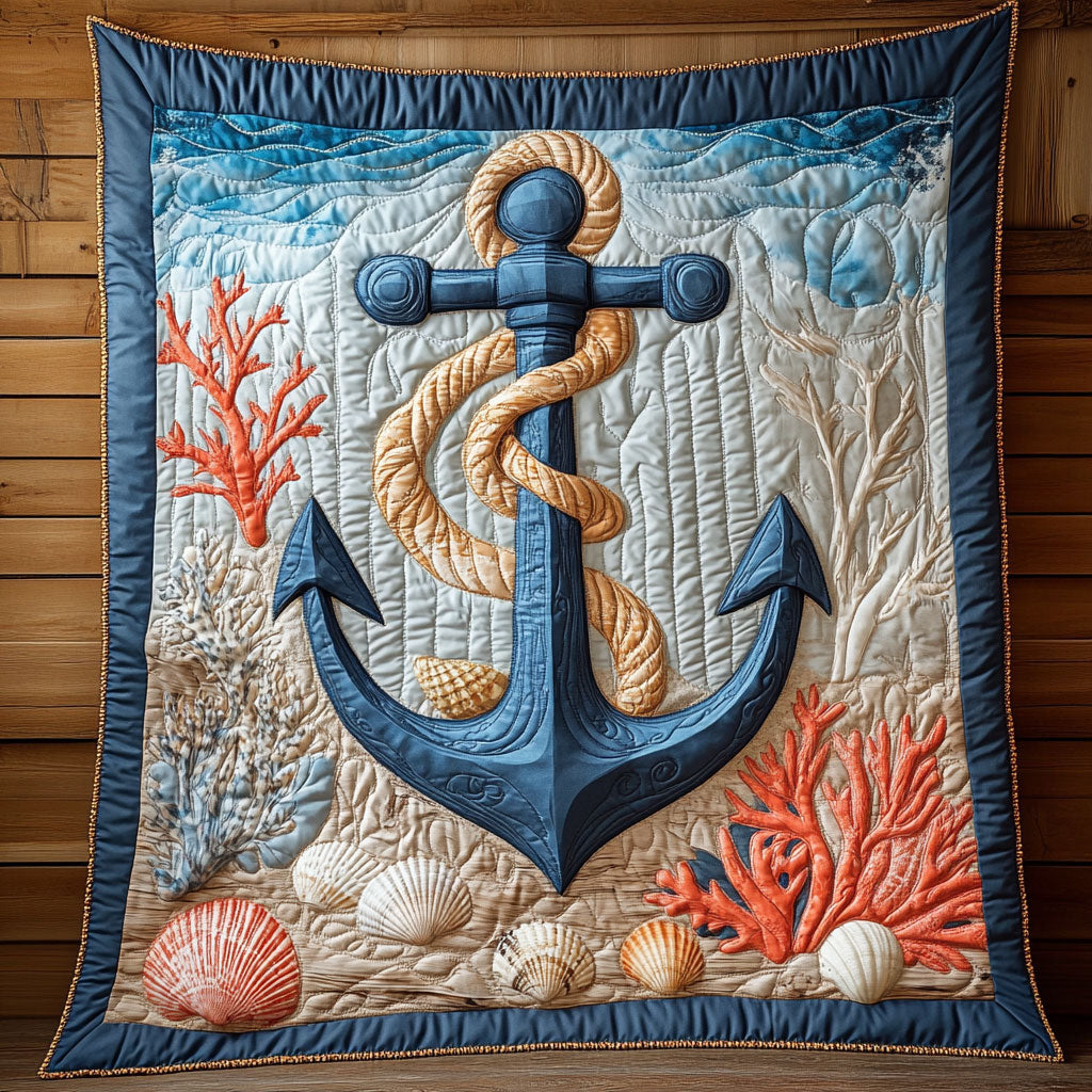 Ocean Anchor CW0306033CL Quilt