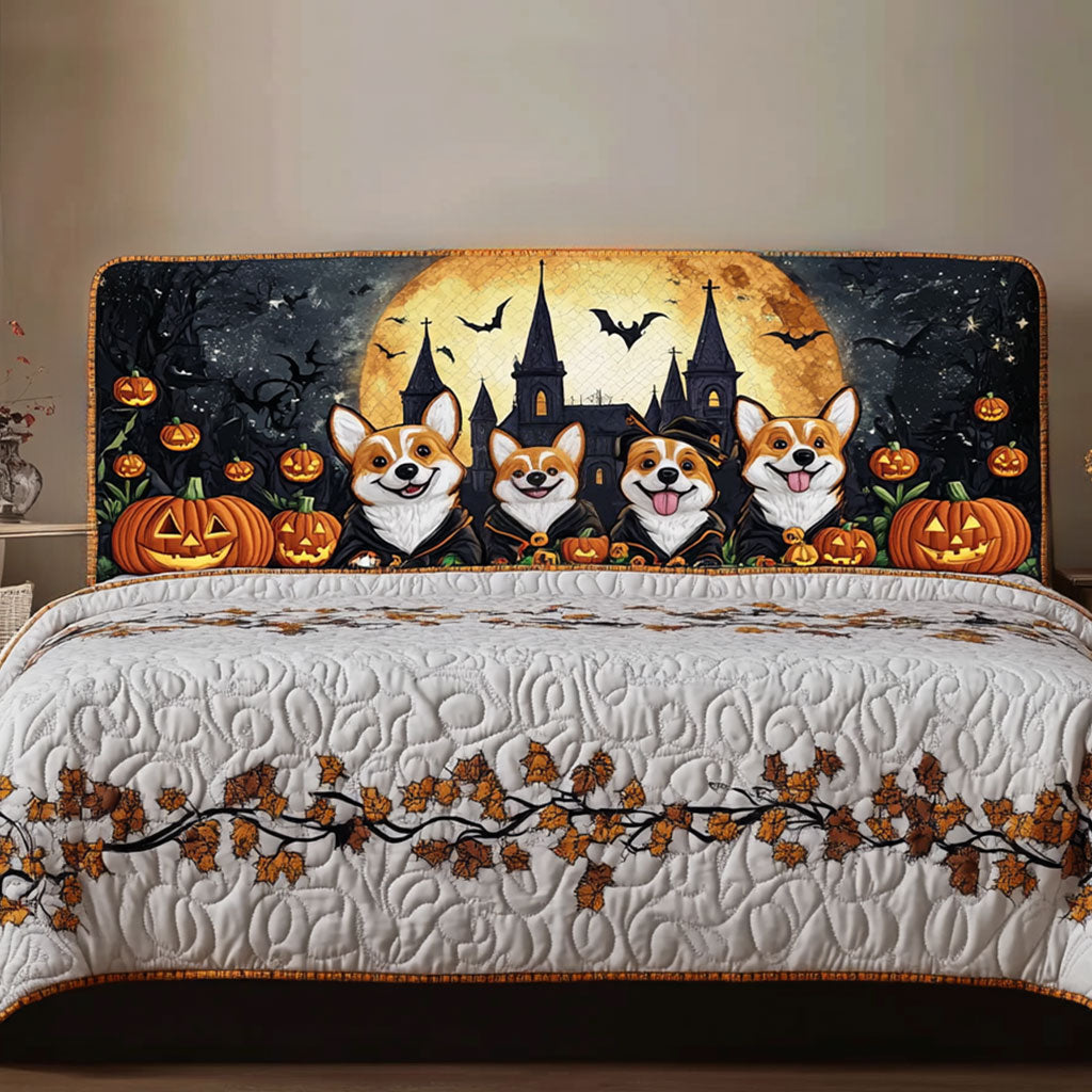 Batwing Corgi WN1812002CL Quilted Headboard Slipcover