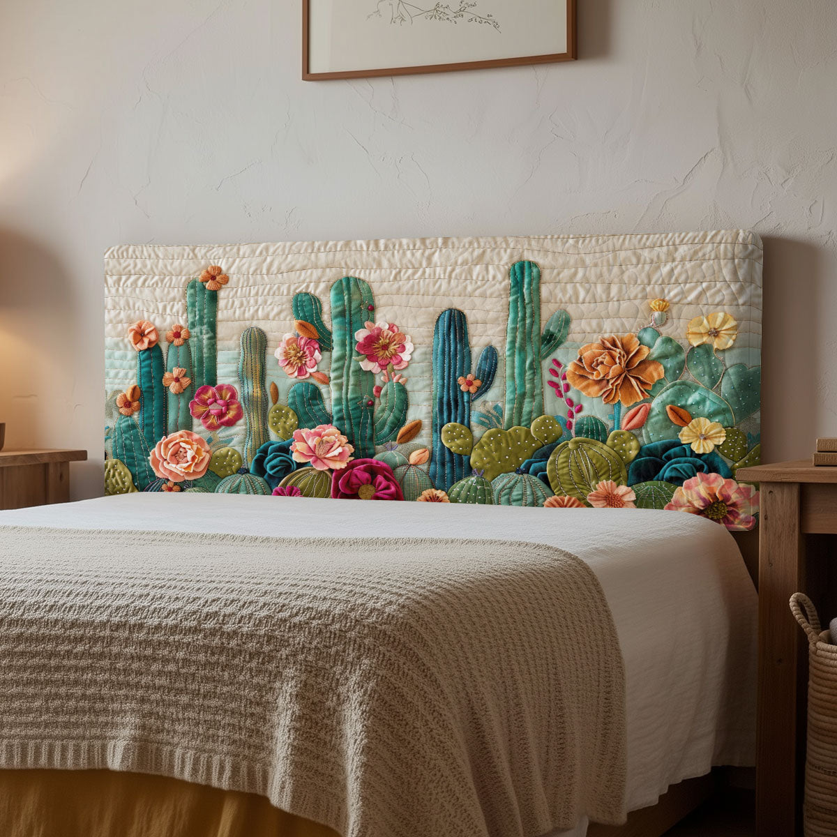Cactus Meadow CP0501049CL Quilted Headboard Slipcover