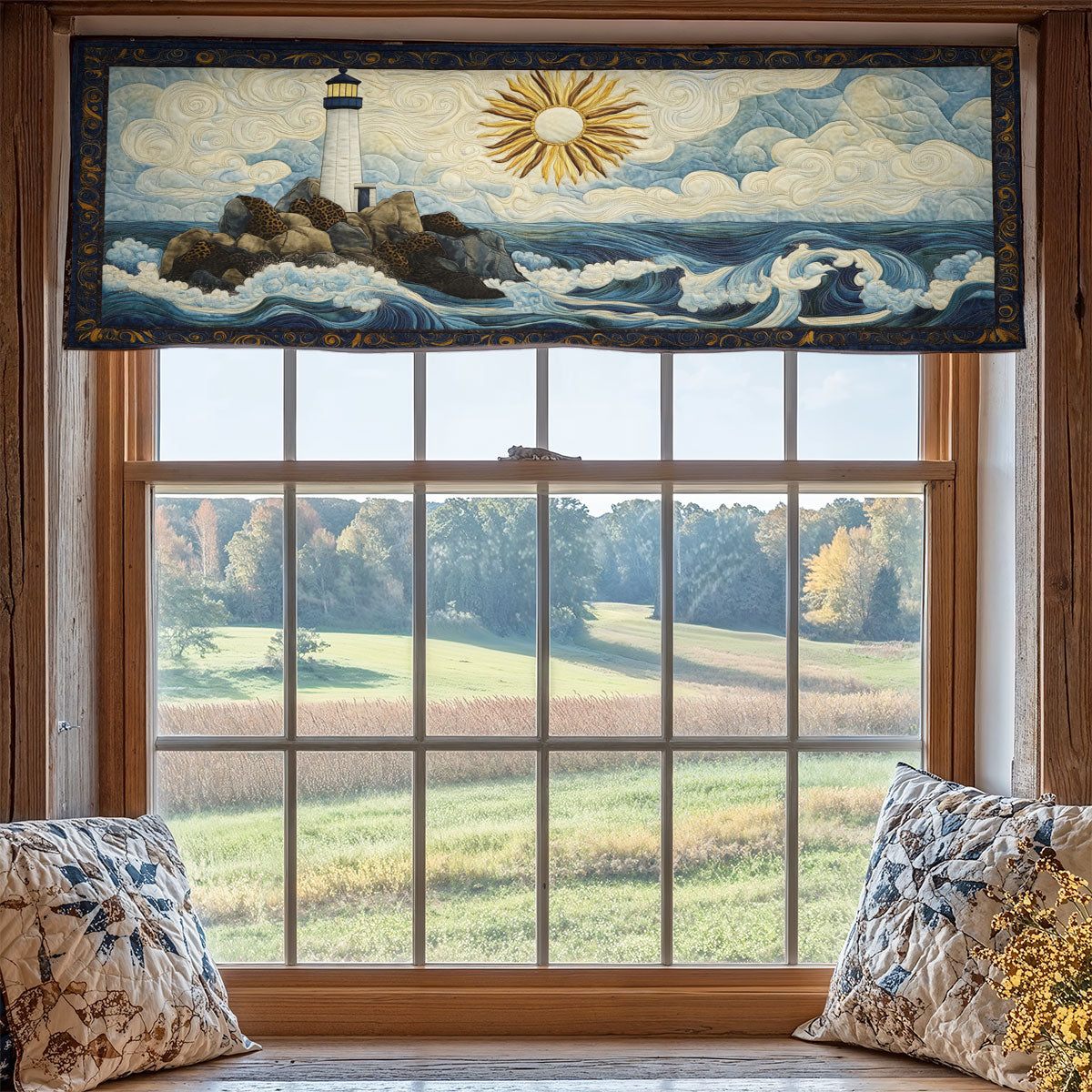 Lighthouse WX1405022CL Quilted Valance