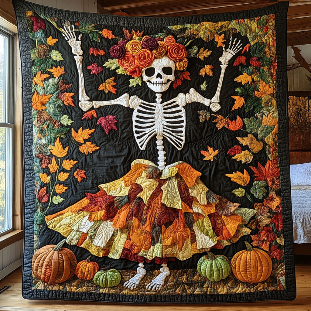 Autumn Calavera WY2508002CL Quilt
