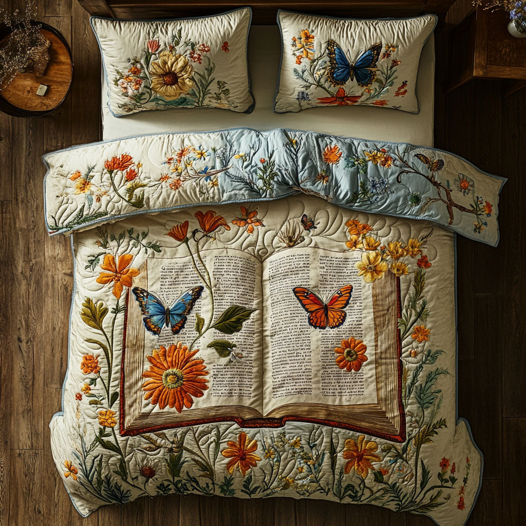 Butterfly Book Dream CW0708036CL Duvet Cover Set