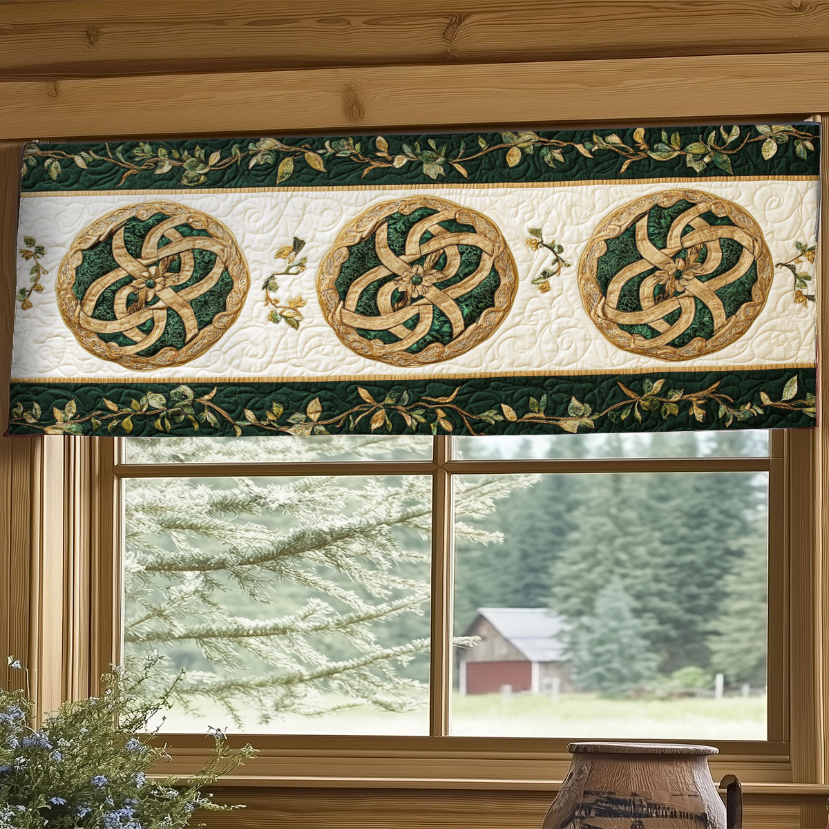 Celtic WY2904073CL Quilted Valance