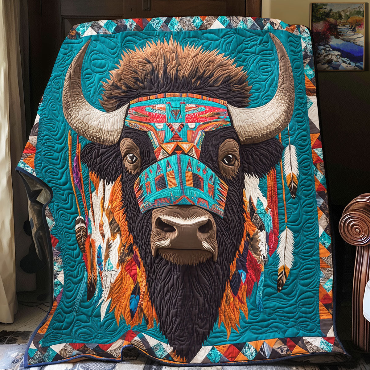 American Bison WX0406003CL Quilt